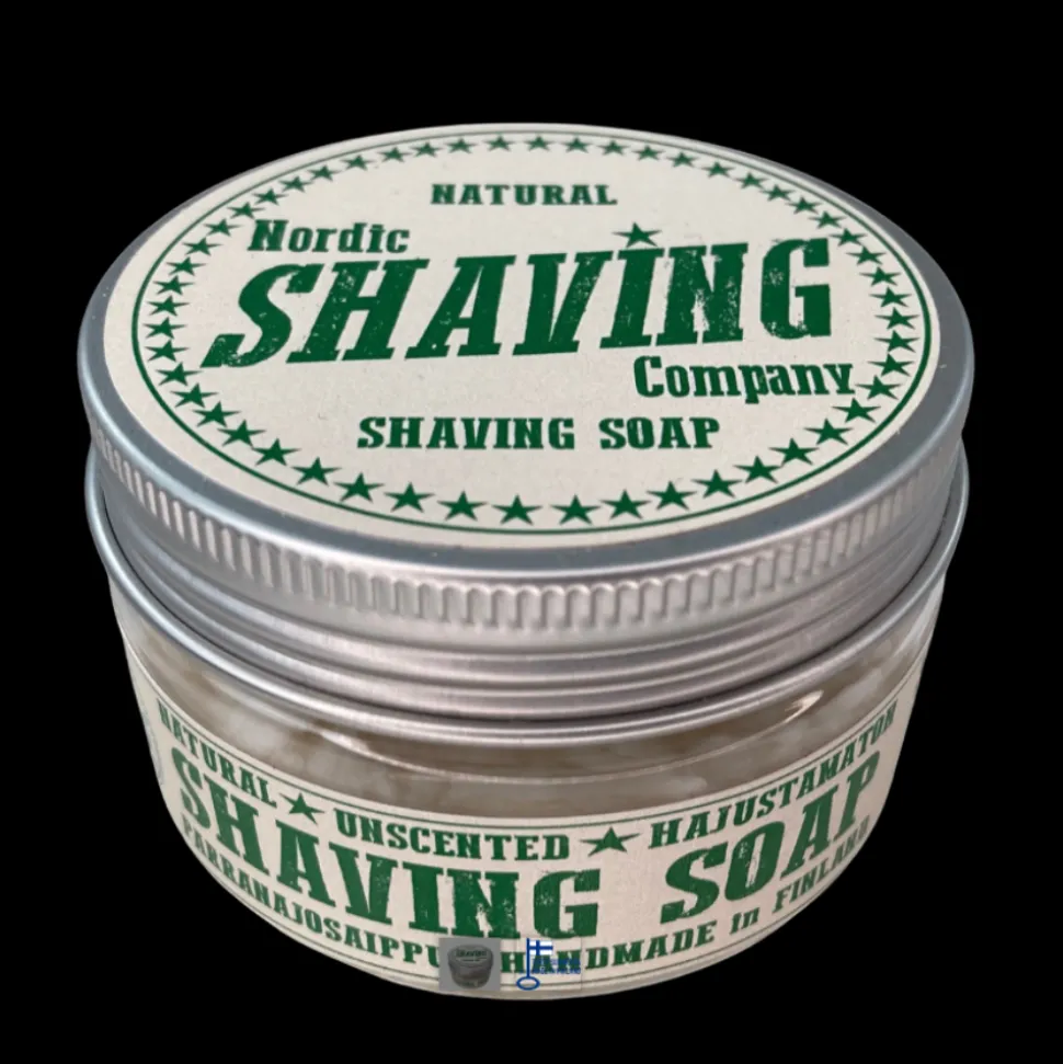 Parranajosaippua Natural - hajusteeton 114 g