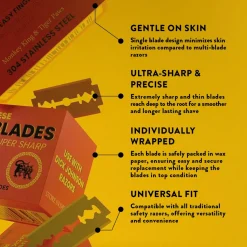 Partaterät Super Sharp (50kpl)