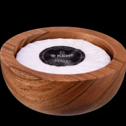 Shave Soap In Wooden Bowl