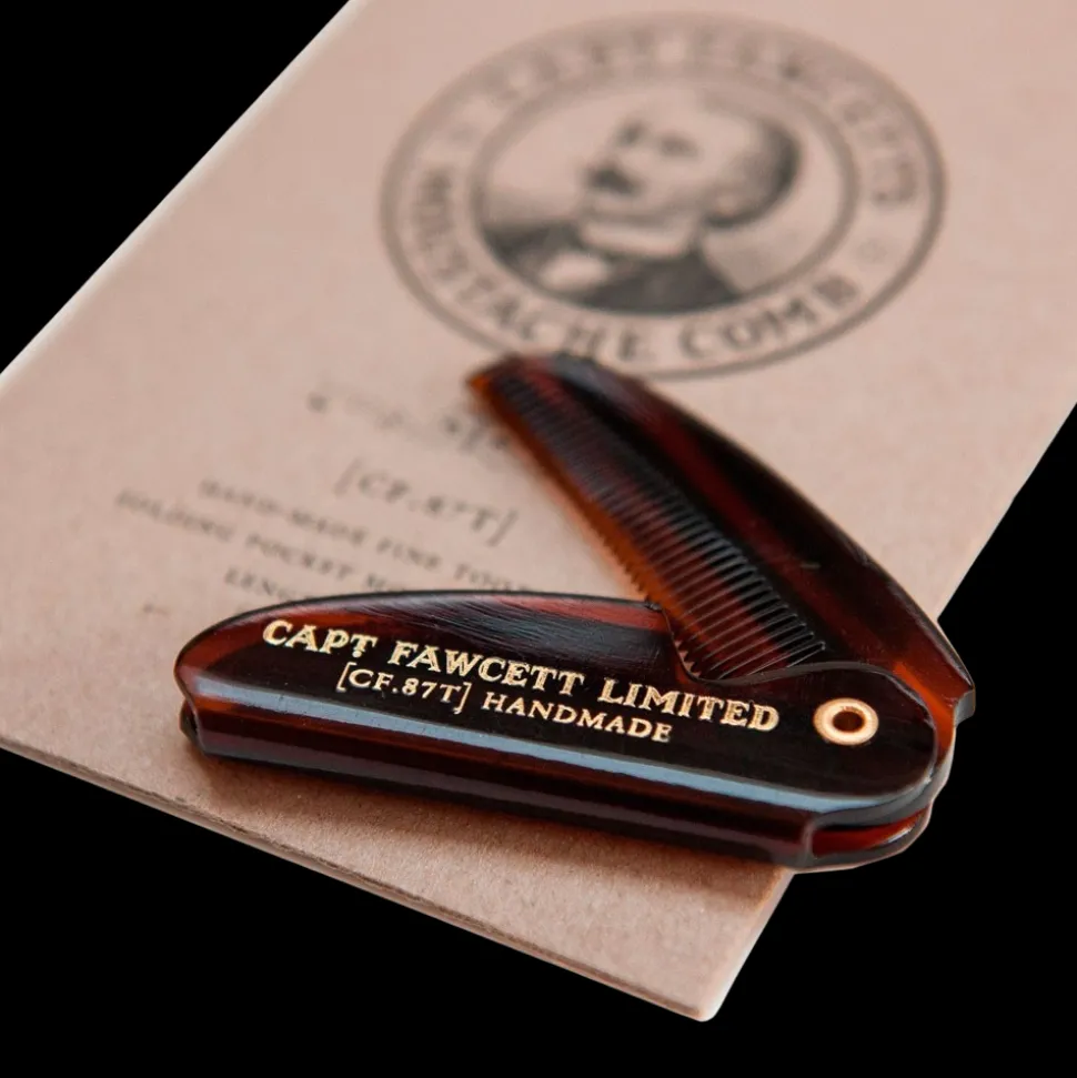 Viiksikampa Taitettava